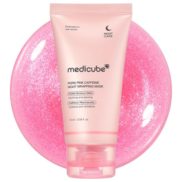 medicube PDRN Caffeine Overnight Wrapping Peel-Off Facial Mask
